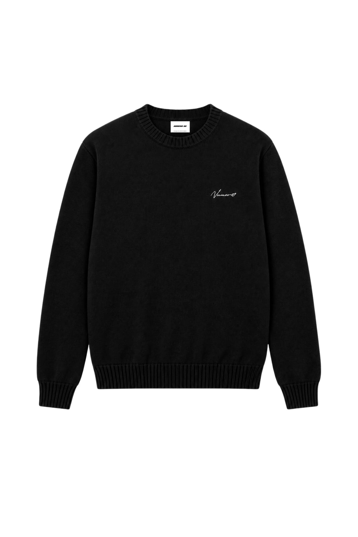 black track knitwear
