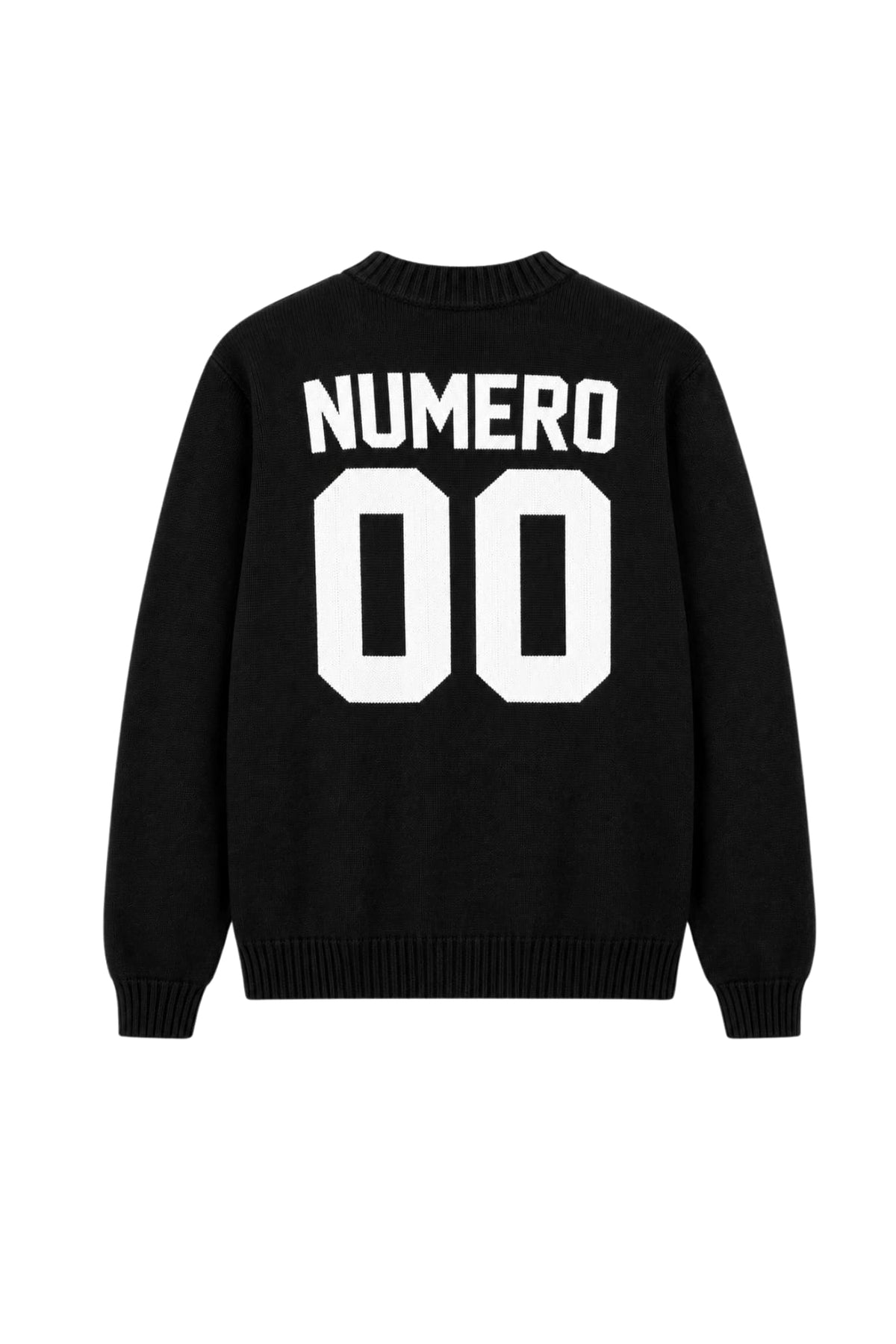 black track knitwear
