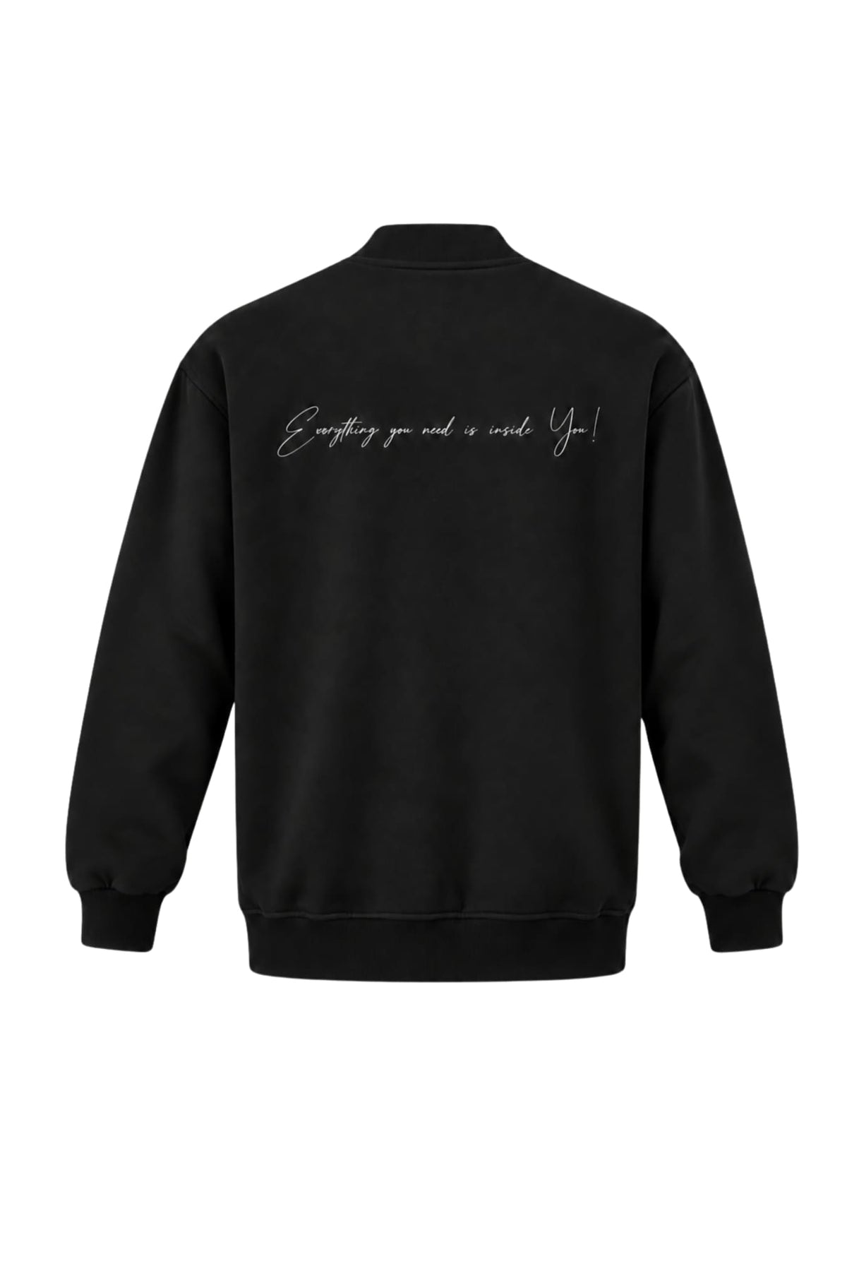 late drop zip sweatshirt
