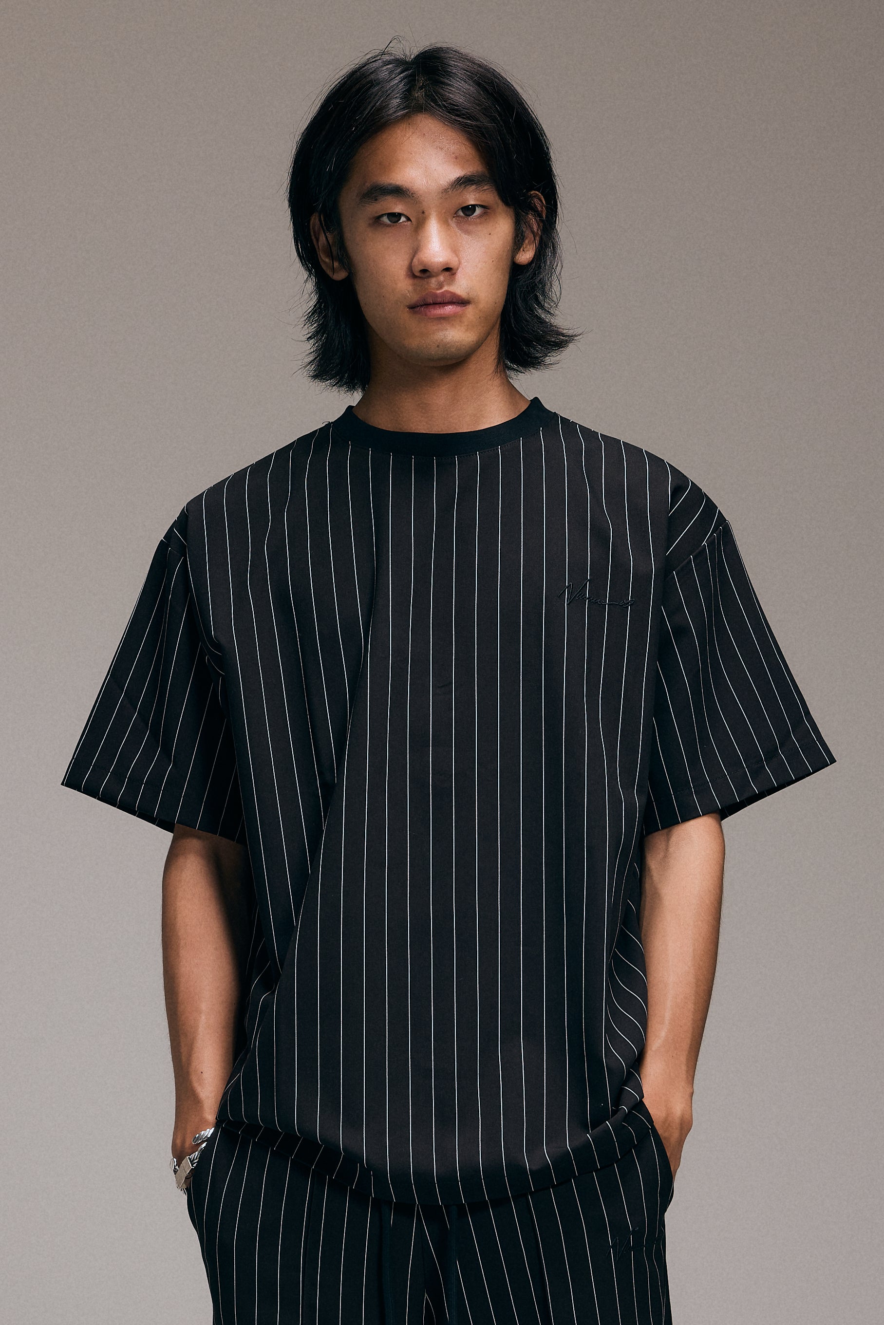 stripped tee