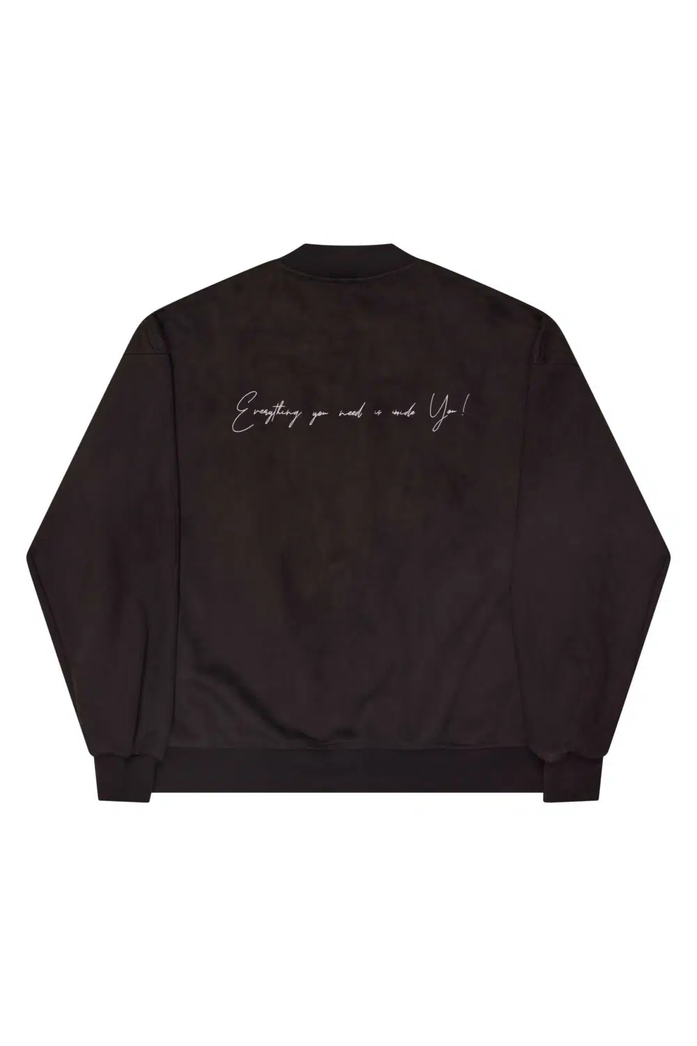 late drop zip sweatshirt