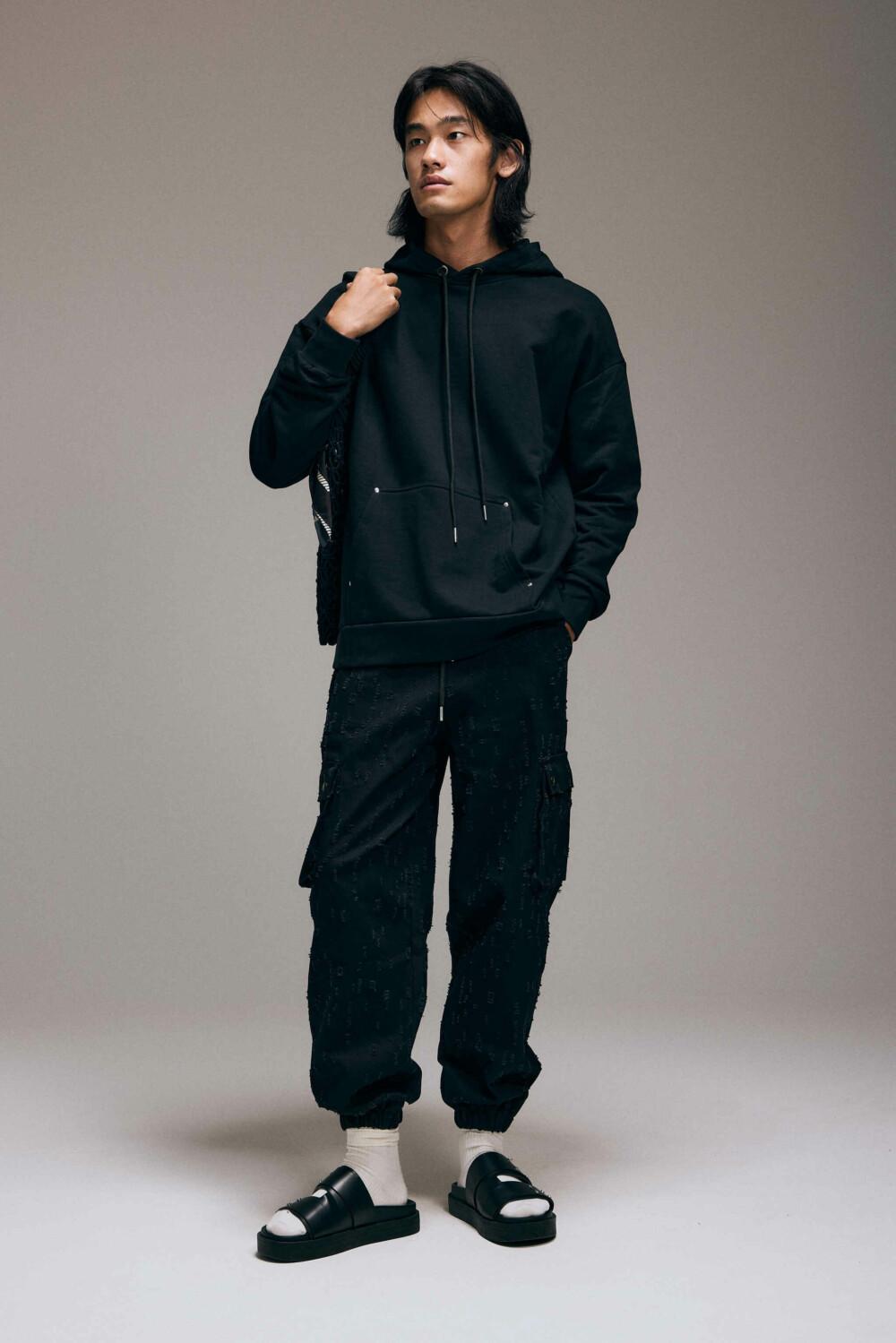 embroydered hoodie