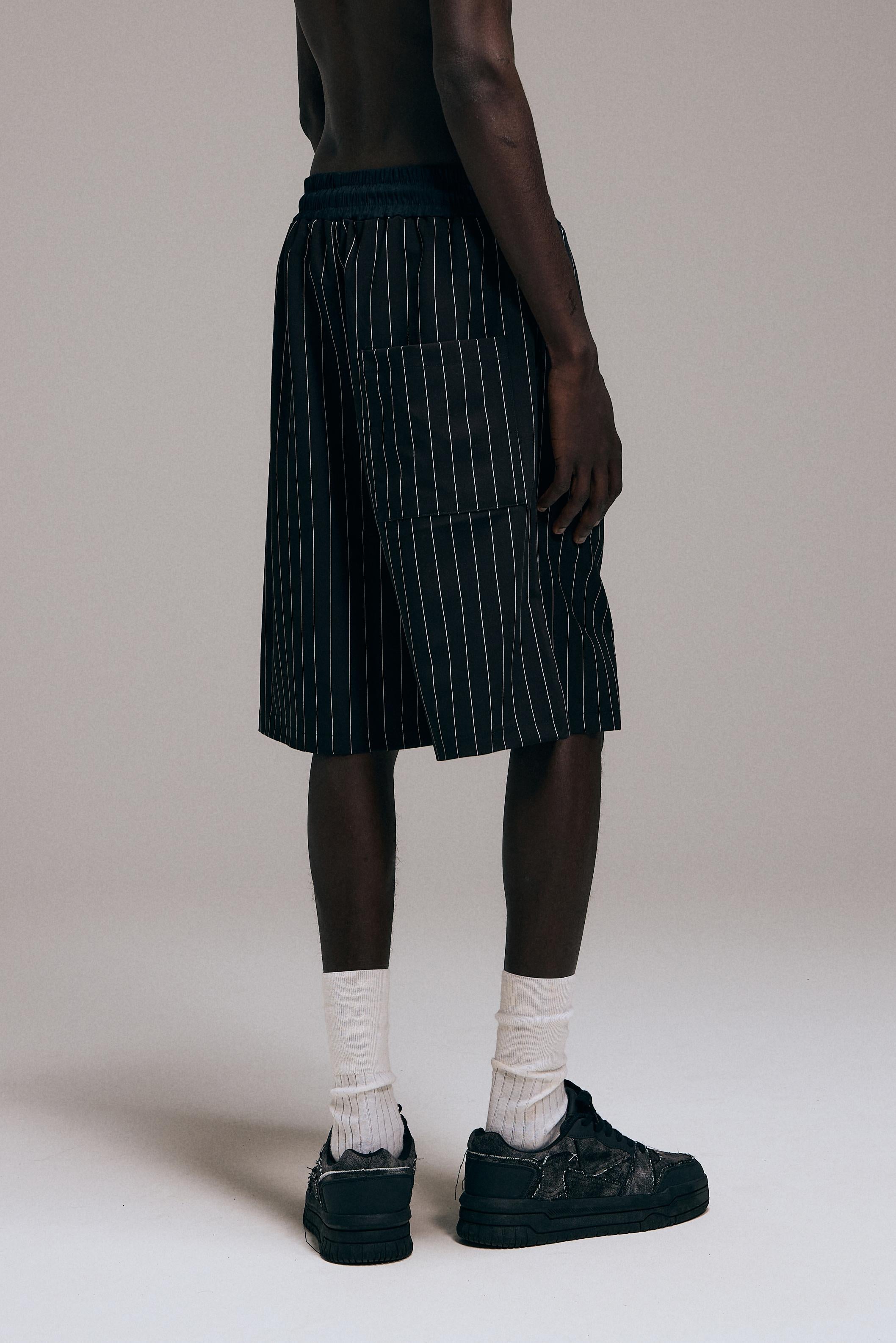 stripped short