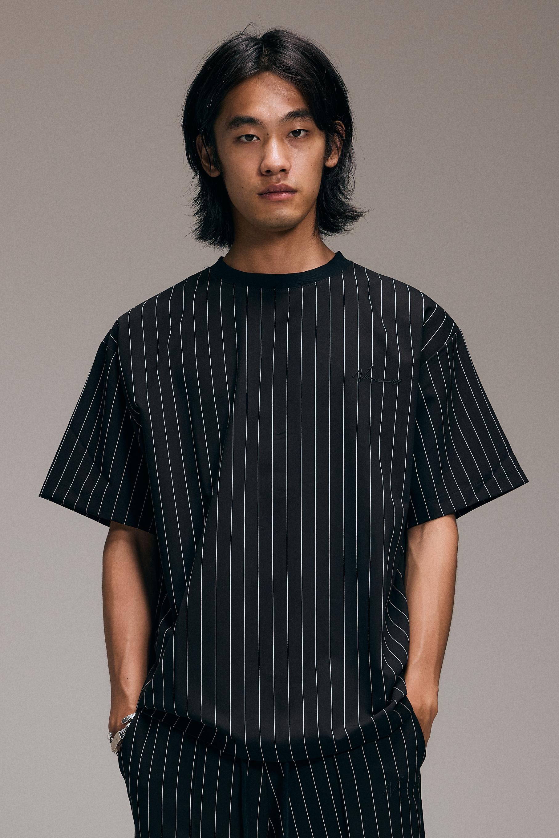 stripped tee