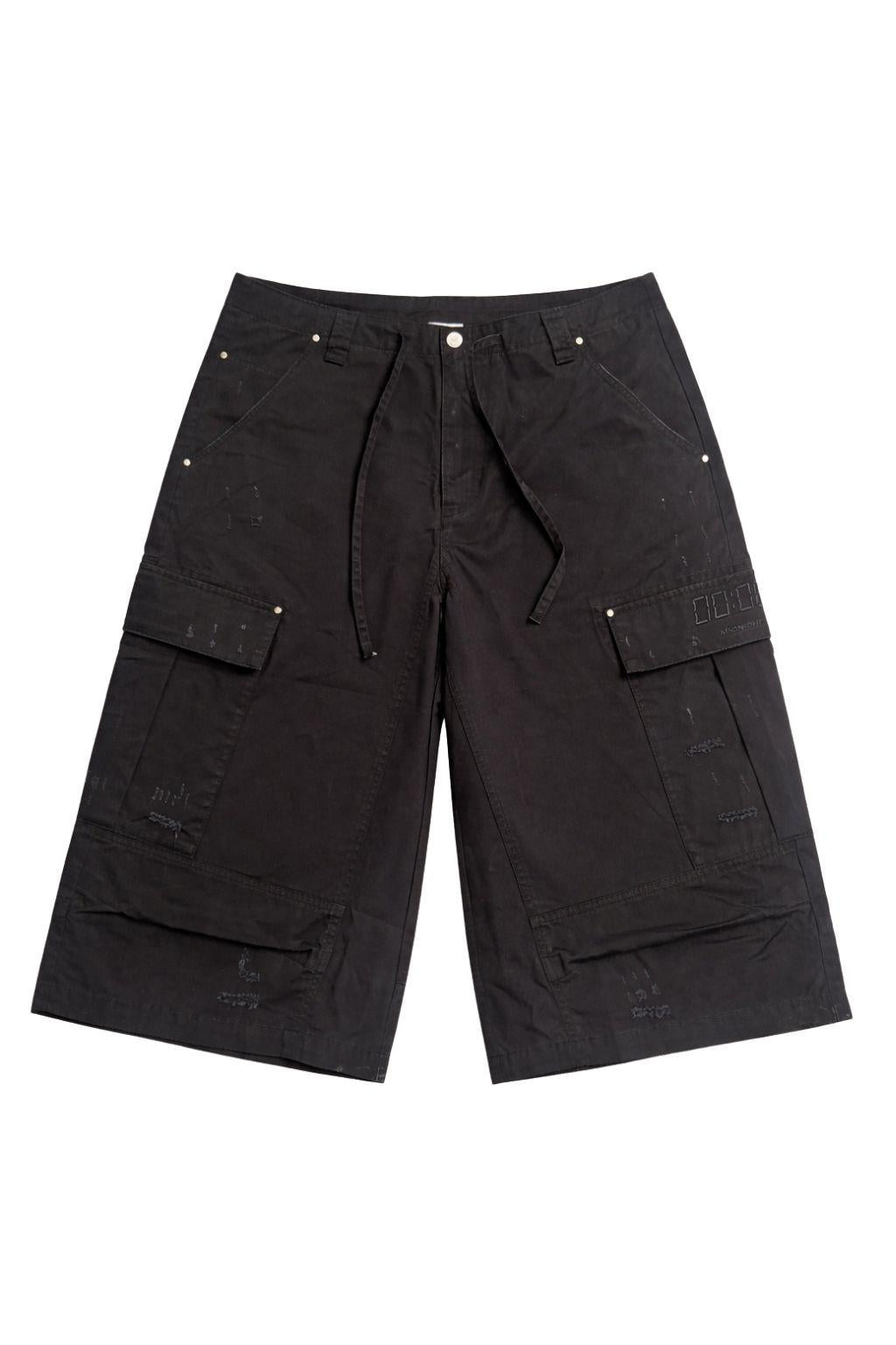 deep black baggy