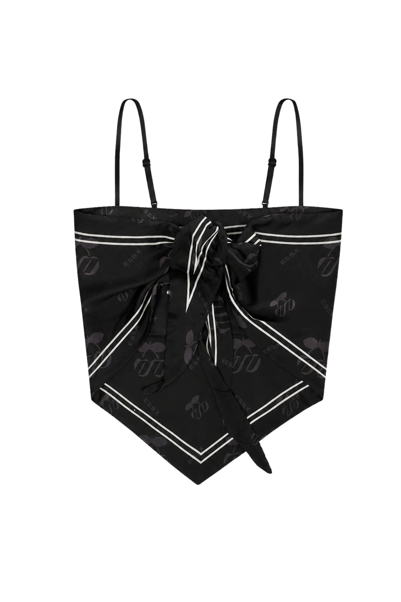 BANDANA TOP BLACK