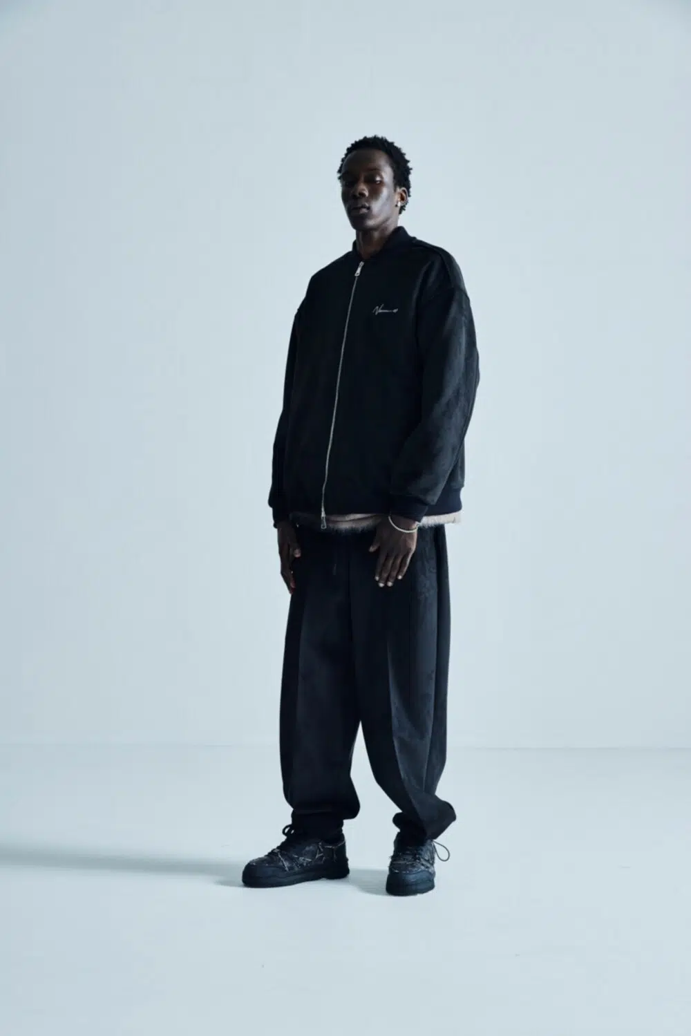 late drop zip sweatshirt