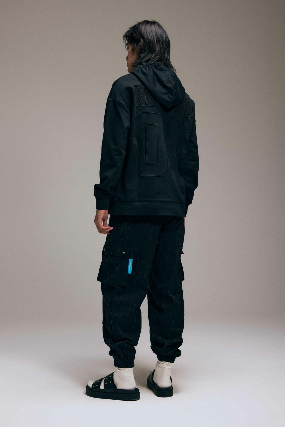 embroydered hoodie