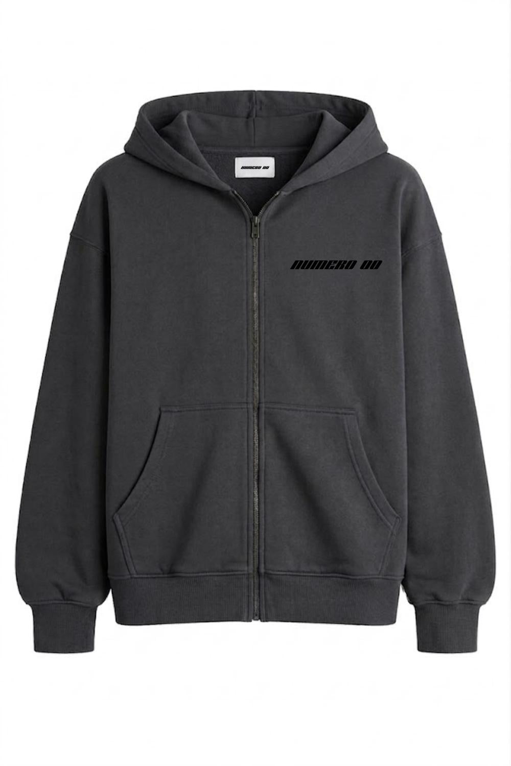 midnight zip hoodie