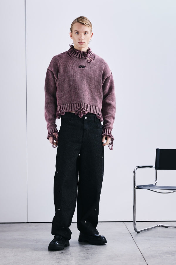 CROP KNITWEAR 