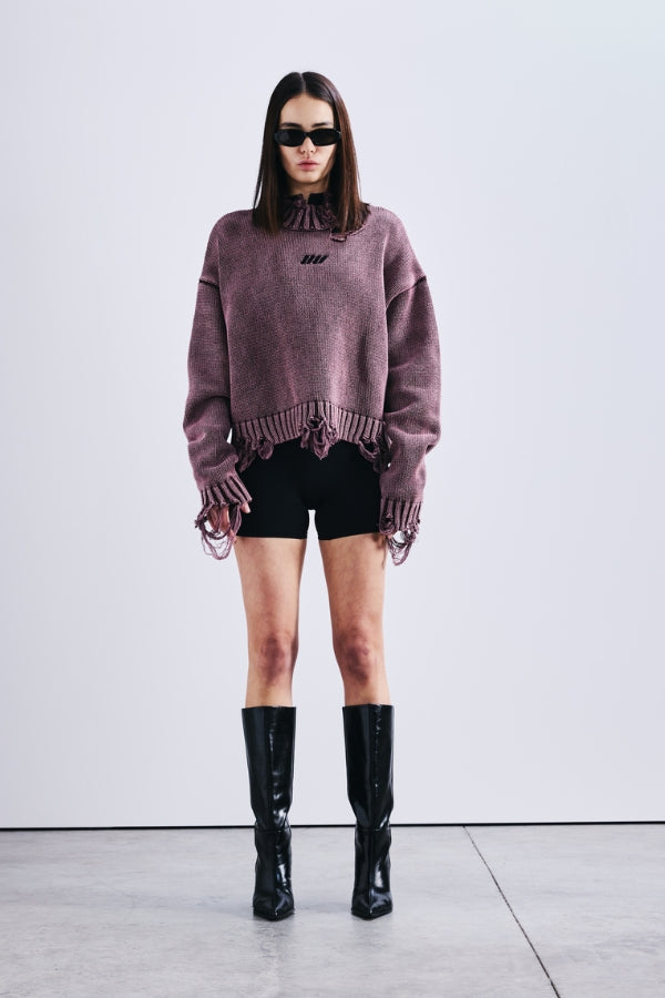 CROP KNITWEAR 