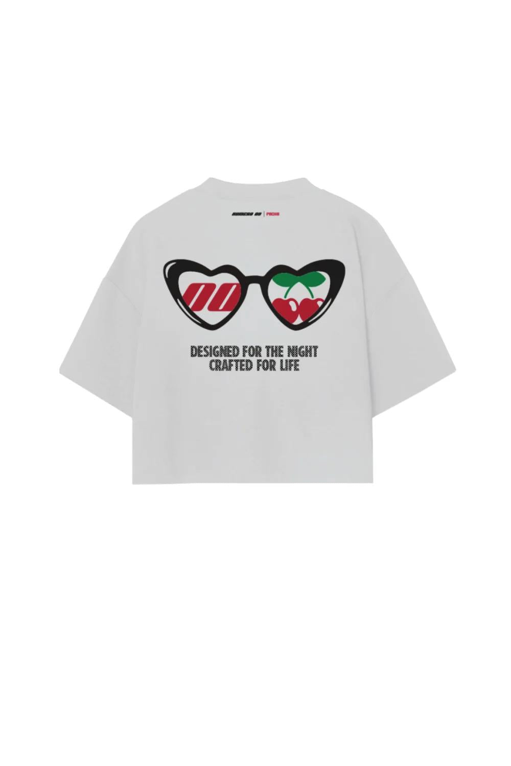 sunglasses tee crop 