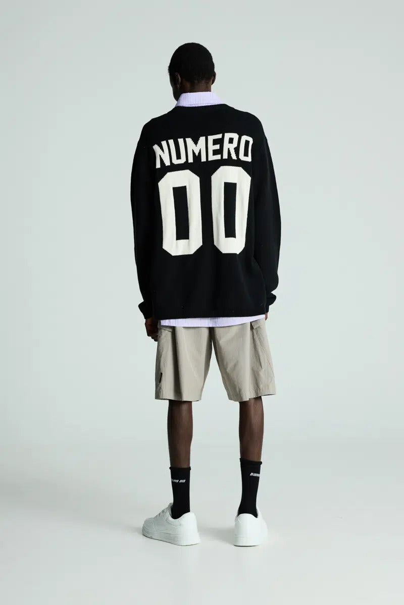 black track knitwear 