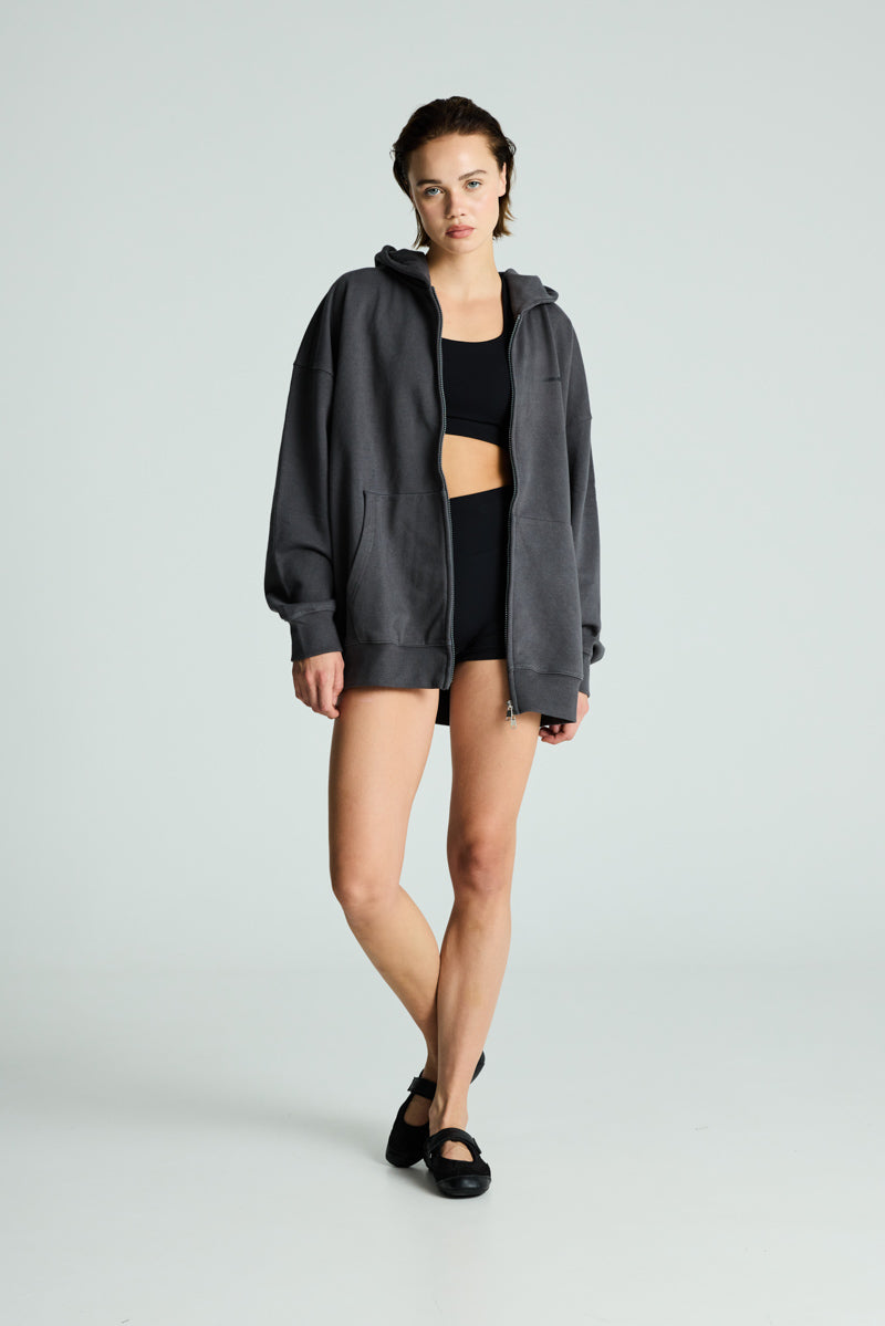 midnight zip hoodie 