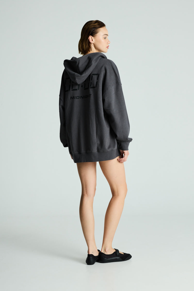 midnight zip hoodie 
