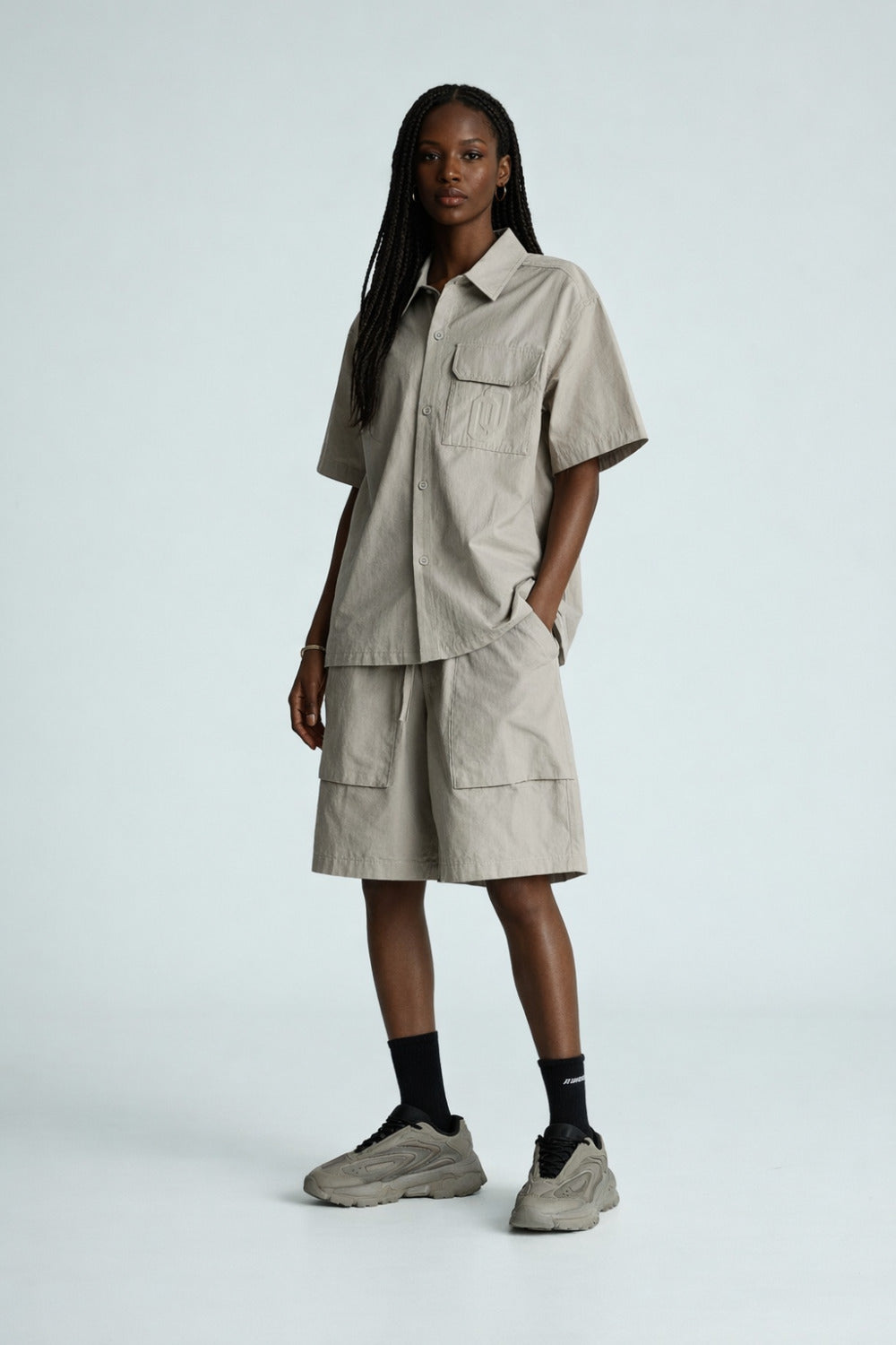 embossed shirt 