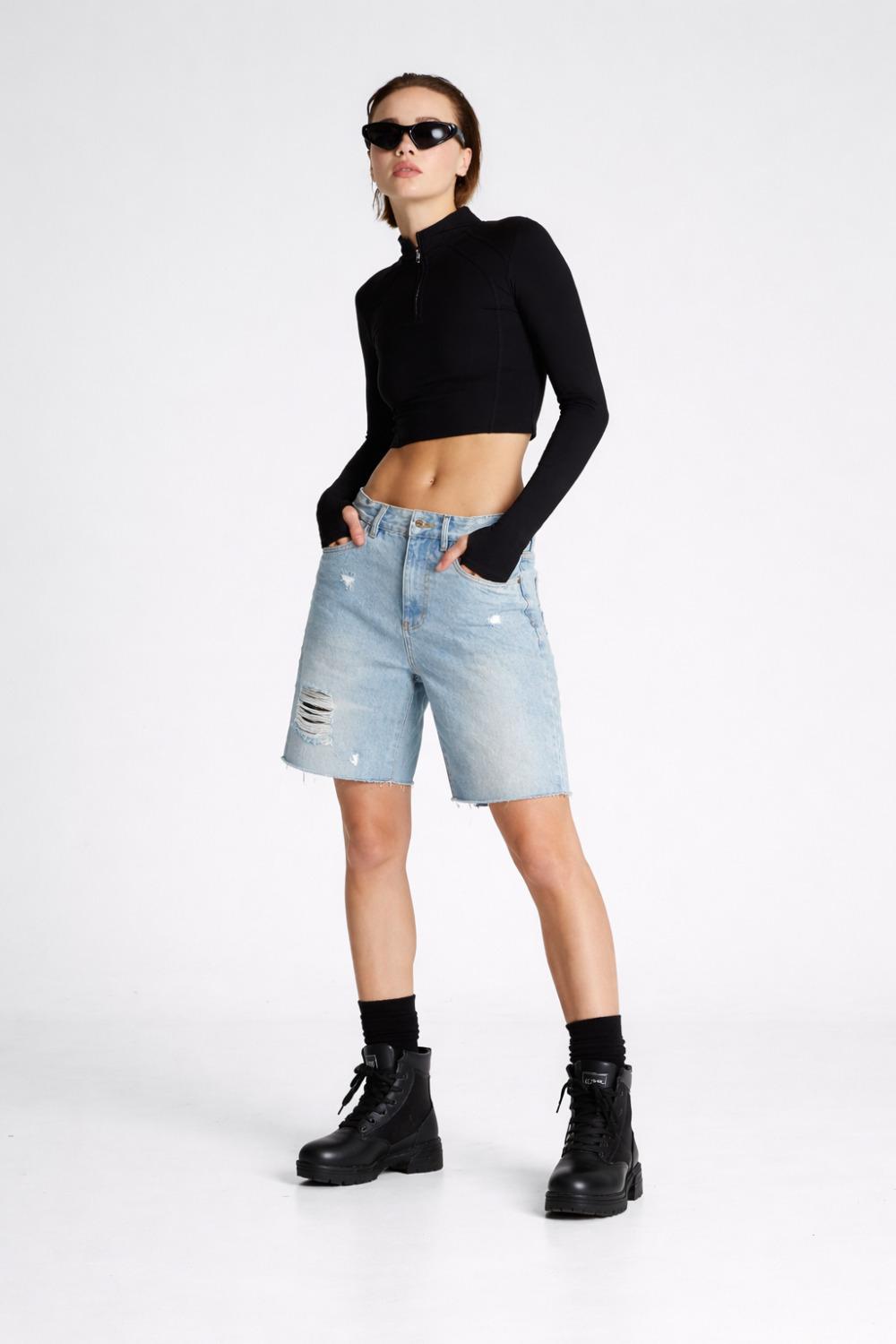 denim short 