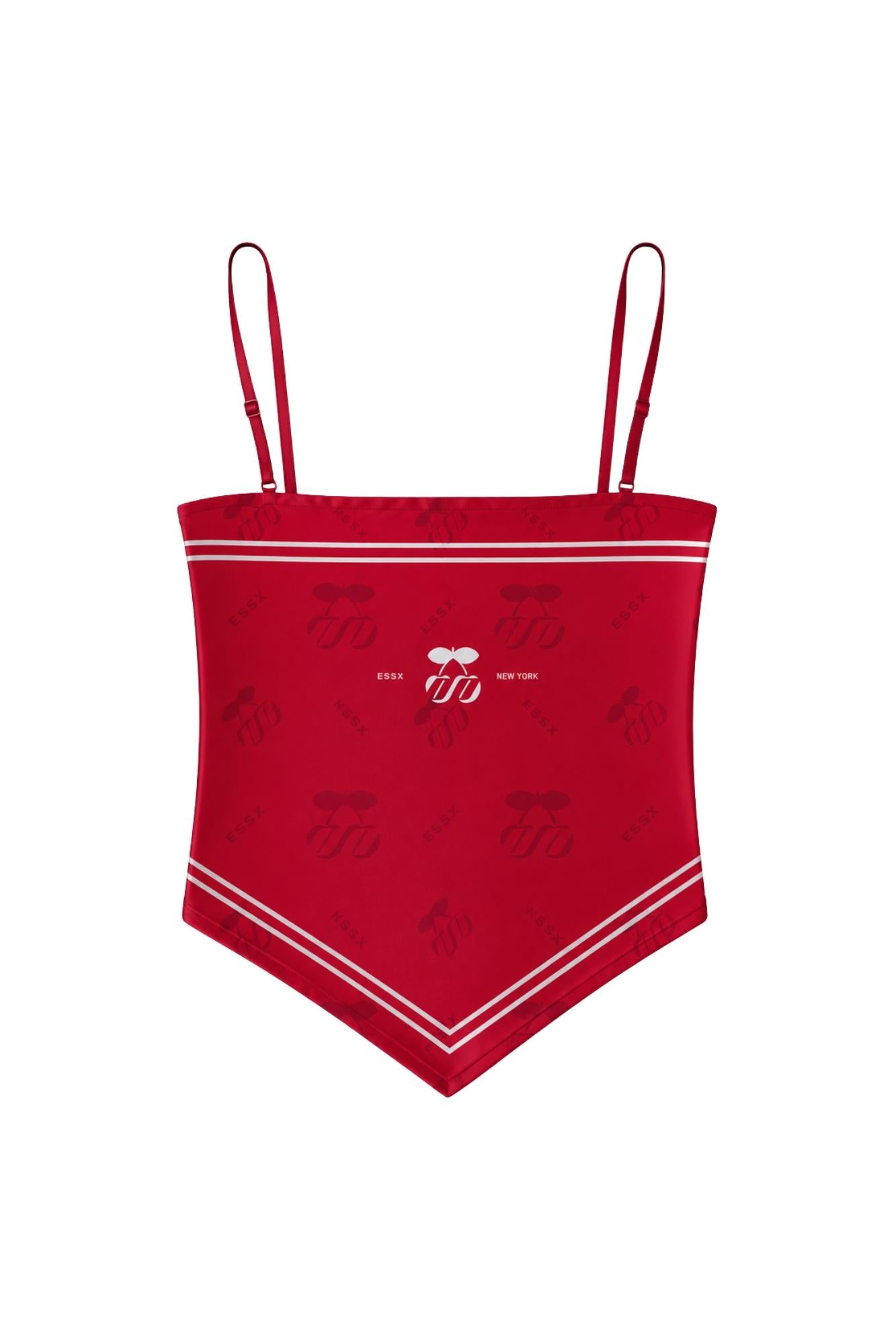 BANDANA TOP RED 