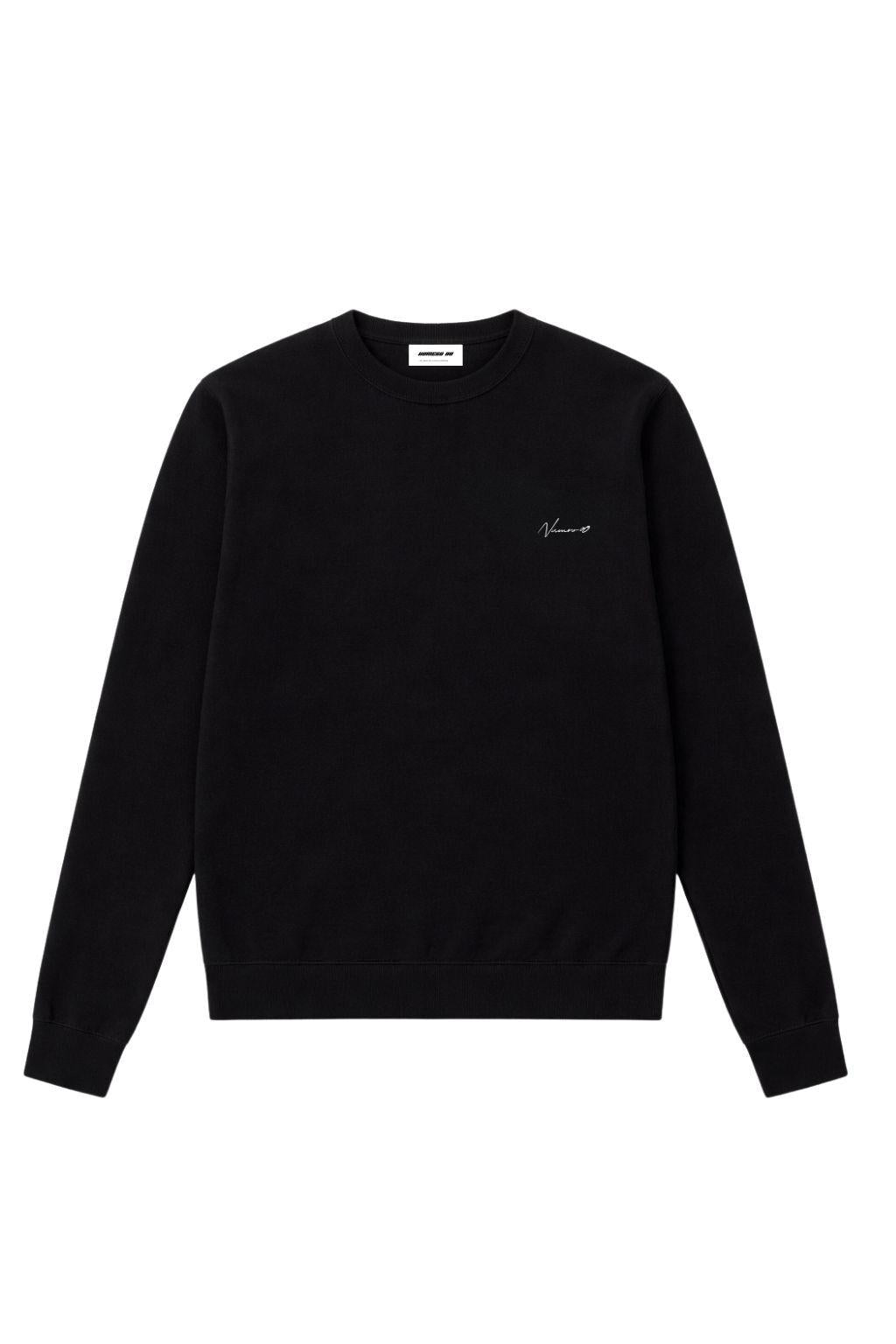 black track knitwear 
