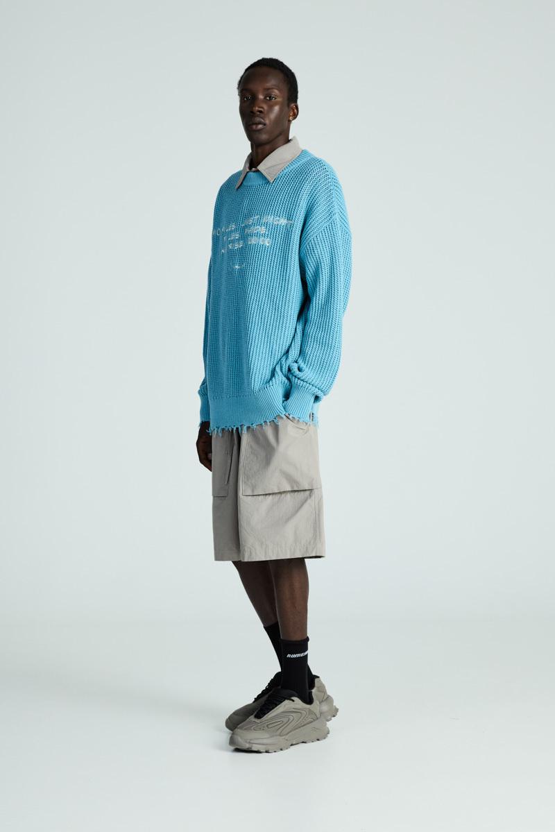 embossed short 