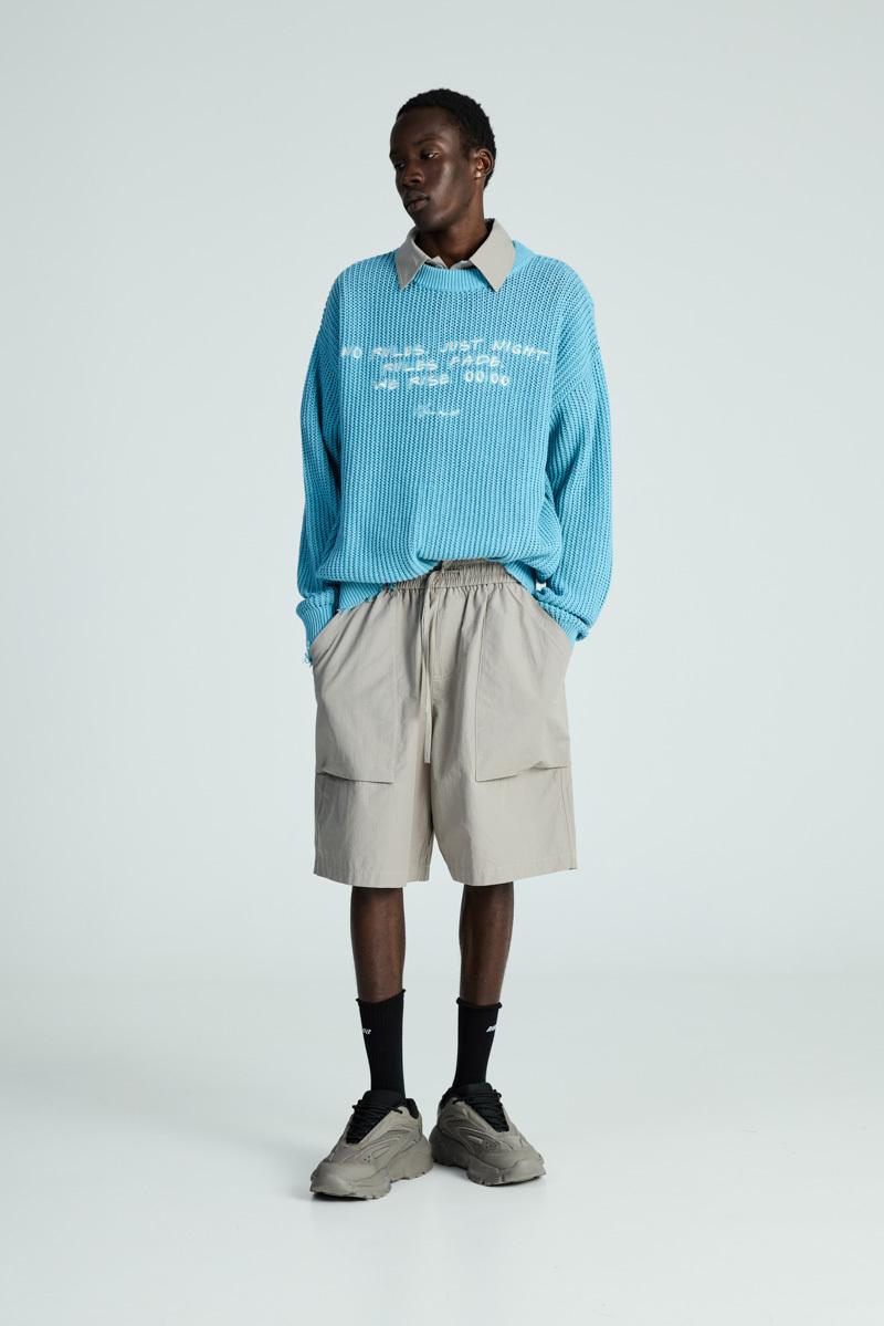 embossed short 