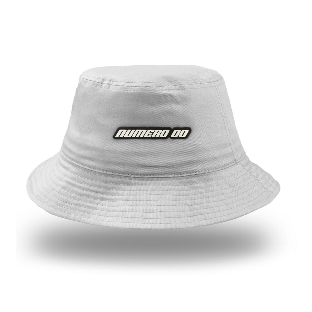 WHITE BUCKET CAP