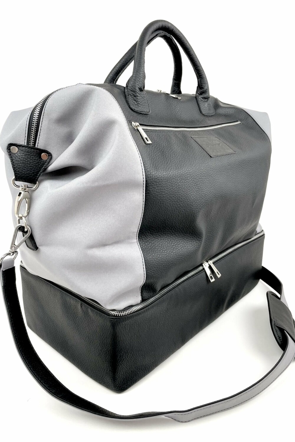 eco leather duffle bag