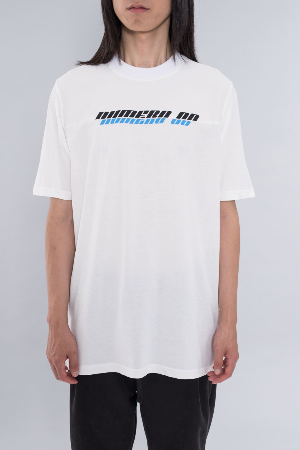 WHITE T-SHIRT LOGO HALF - Image 5