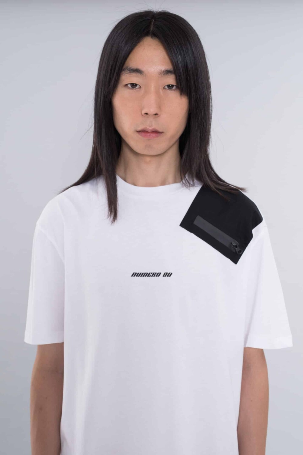 WHITE T-SHIRT POCKET ZIP - Image 5