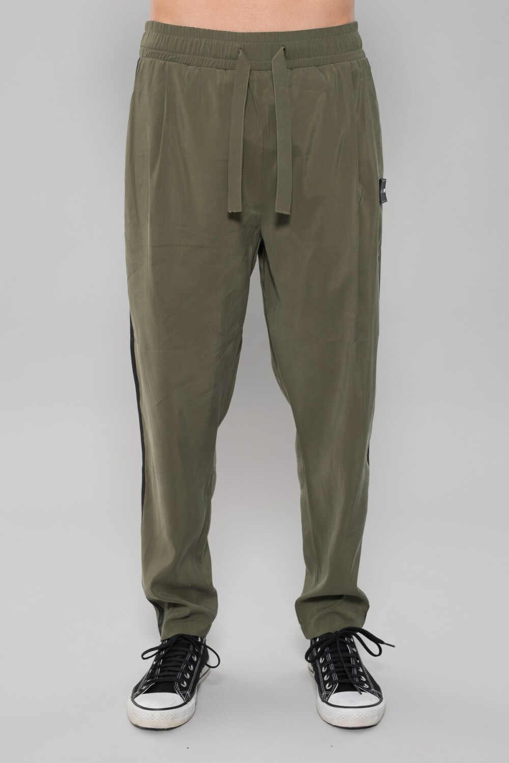 Green Cupro Pant