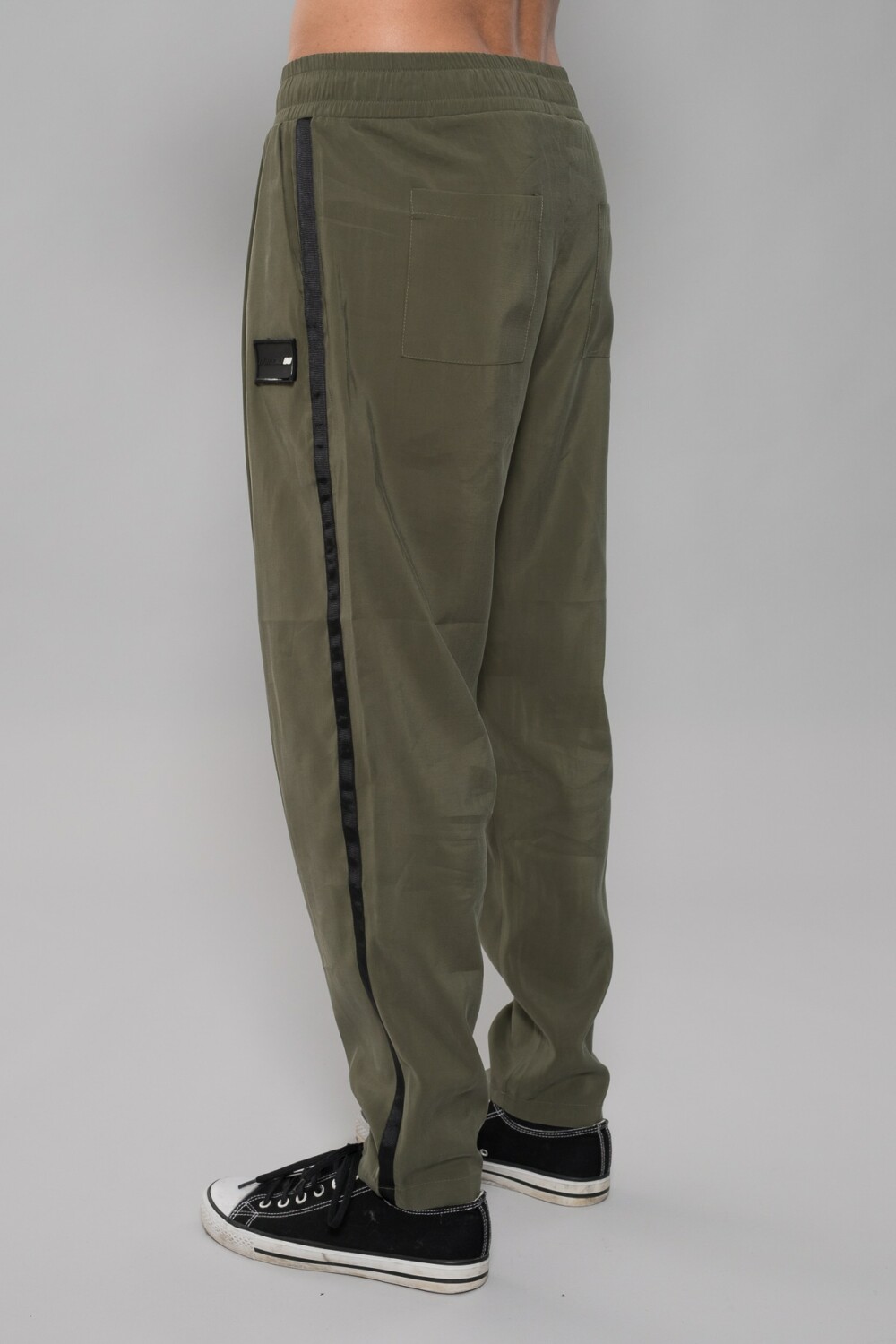 Green Cupro Pant - Image 3