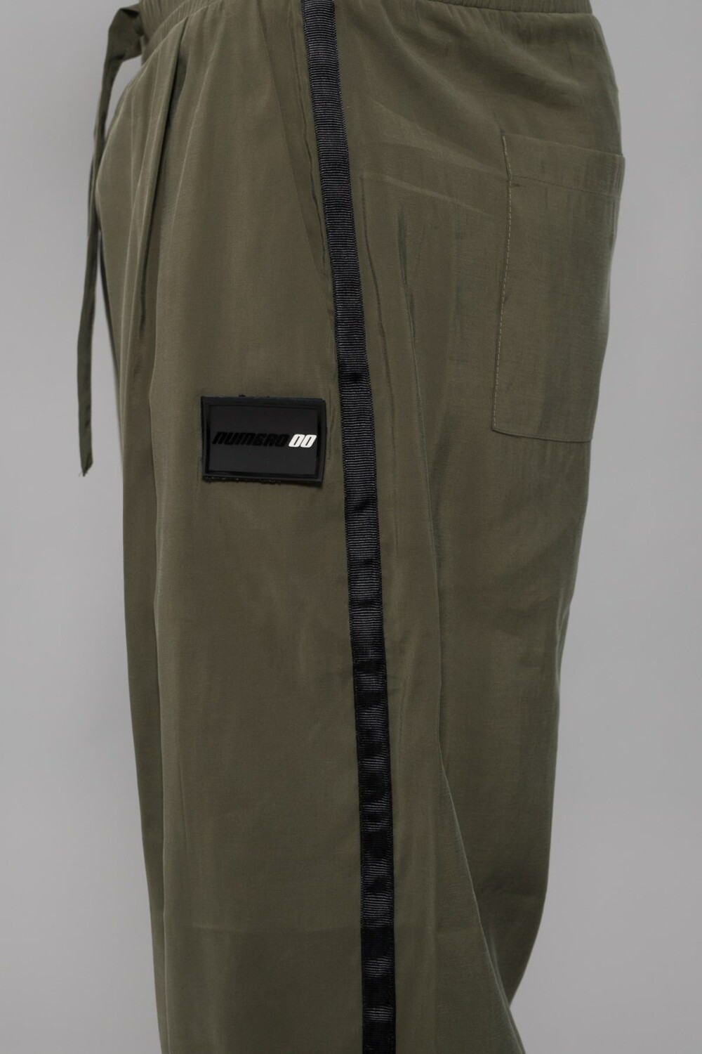 Green Cupro Pant - Image 5