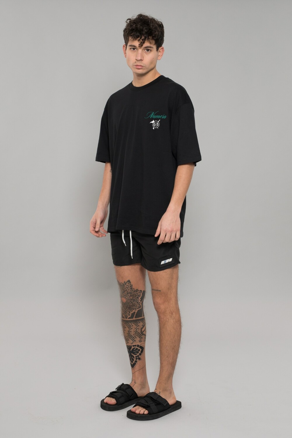 Black College Tee 1 - Image 3