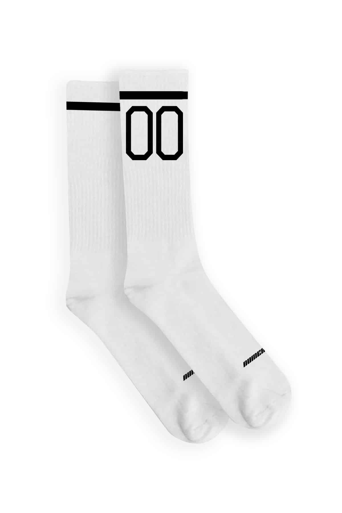 White College Socks Numero00