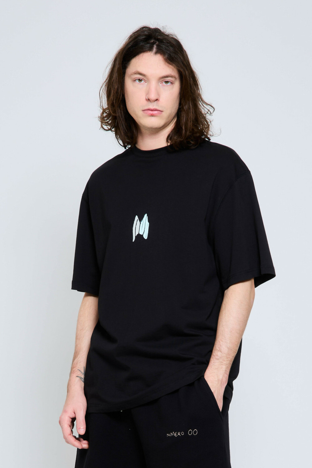 BORDA BLACK TEE - Image 3