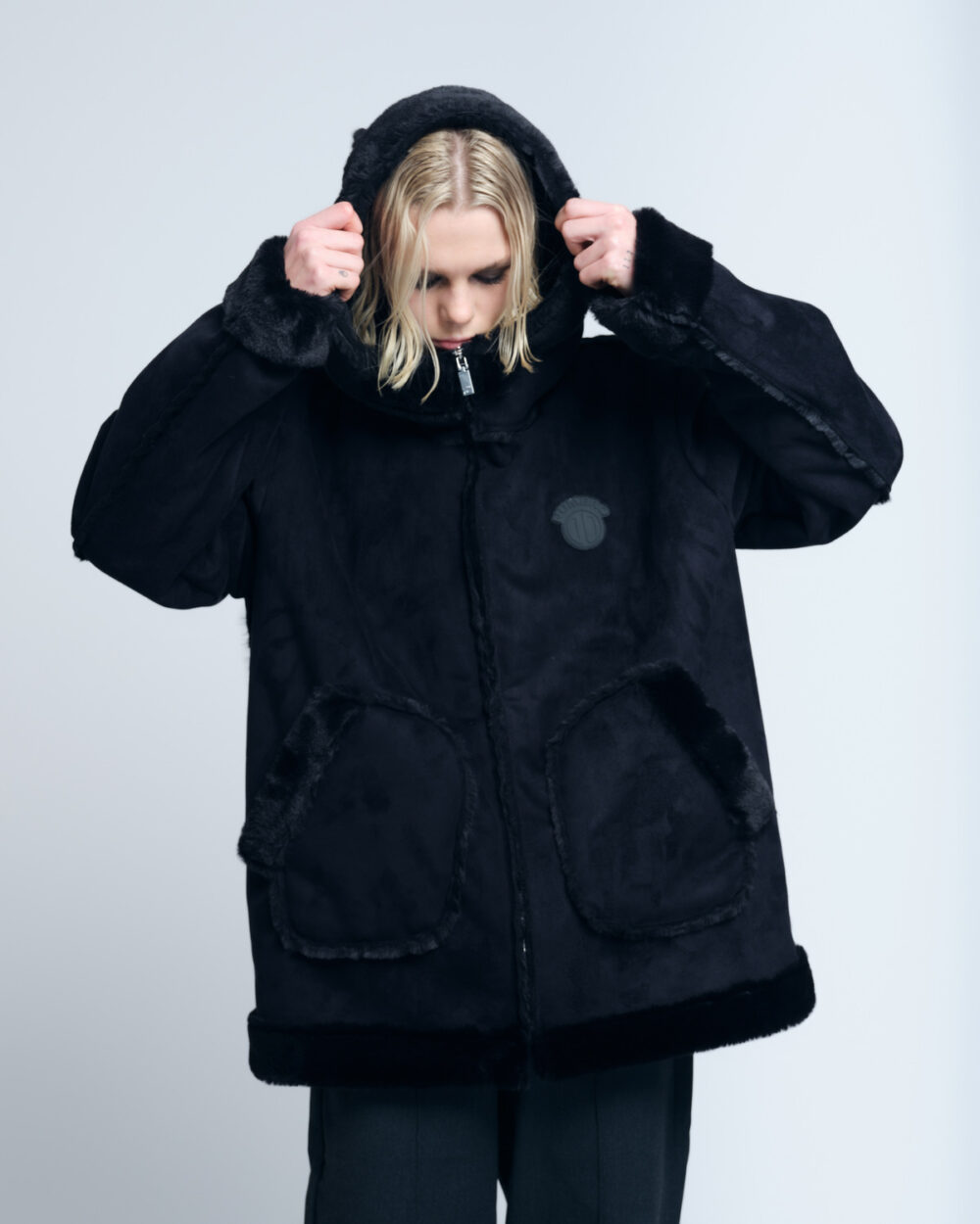 marx eco shearling jacket - immagine 3